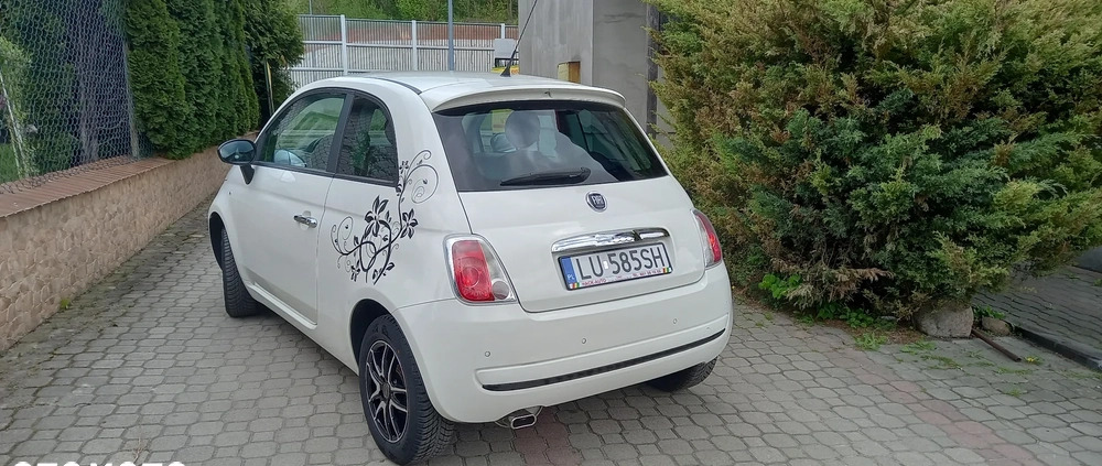 Fiat 500 cena 24900 przebieg: 80600, rok produkcji 2008 z Lublin małe 352